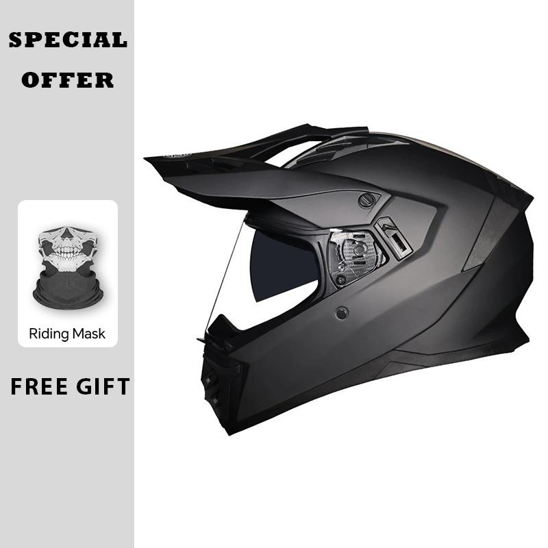 Off Road Helmets Motorcycle Helmet Racing Downhill ATV Capacetes Dirt Bike Motocross Casco Men Women DOT ECE Full Face Helmet