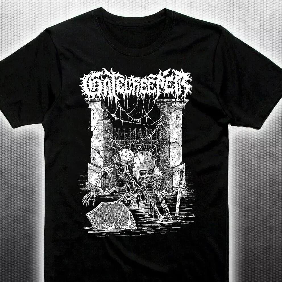 Gatecreeper Black Cotton Shirt Full Size S5xl Unisex Cs138