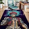 1pc Demon Slayer2 Design Area Rug - Non-Slip, Soft & Cozy Floor Mat for Living Room, Bedroom, Office - Indoor/Outdoor Decorative Carpet