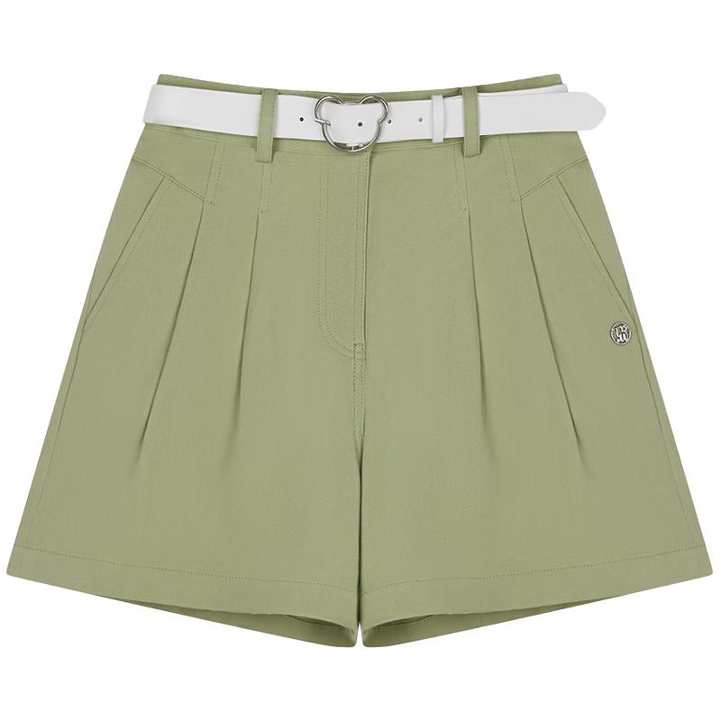 

Teenie Weenie Women s High Waist Wide Leg Casual Shorts S