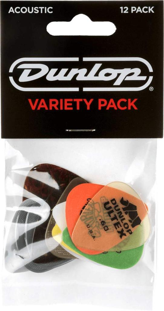 Jim Dunlop Acoustic Guitar Pick Variety Pack