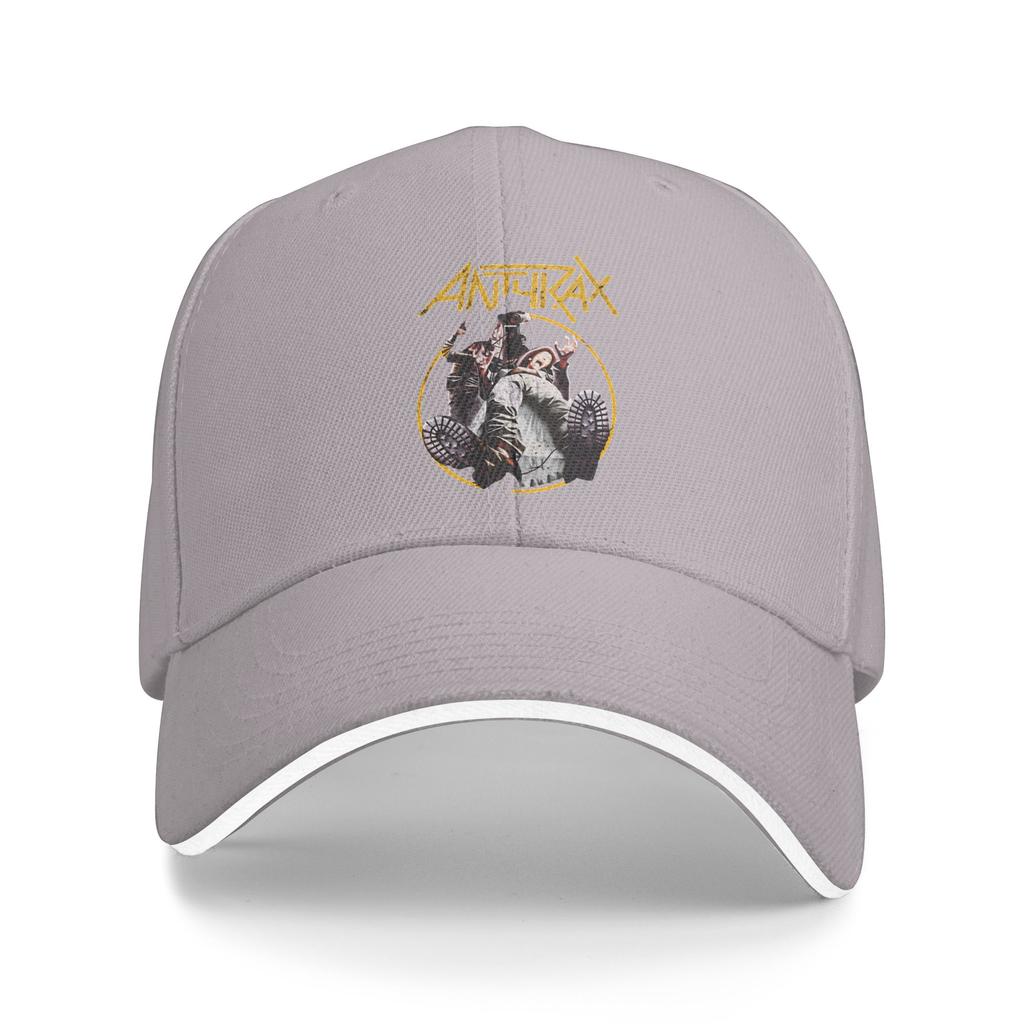 Anthrax Spreading The Disease Sun Baseball Cap Summer Couple  Print Trucker Hat Sunscreen Classic Hunting Camping Baseball Caps
