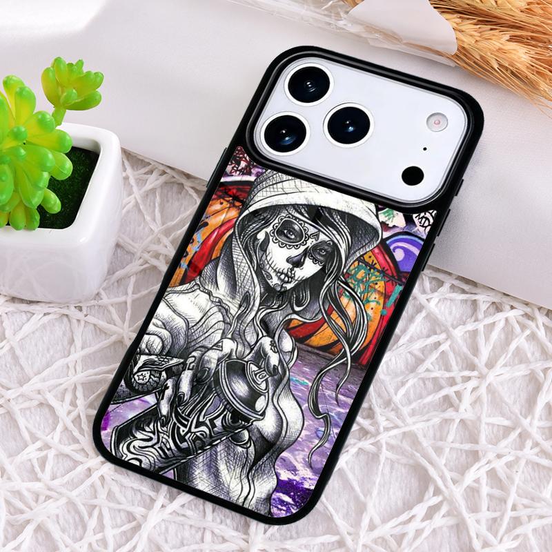 Graffiti Phone Case for iPhone 17 Air 16 15 11 12 14 13 Pro Max Shockproof Cover