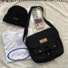 Japanese Harajuku Messenger Bag Canvas Students Shoulder Handbag Satchel