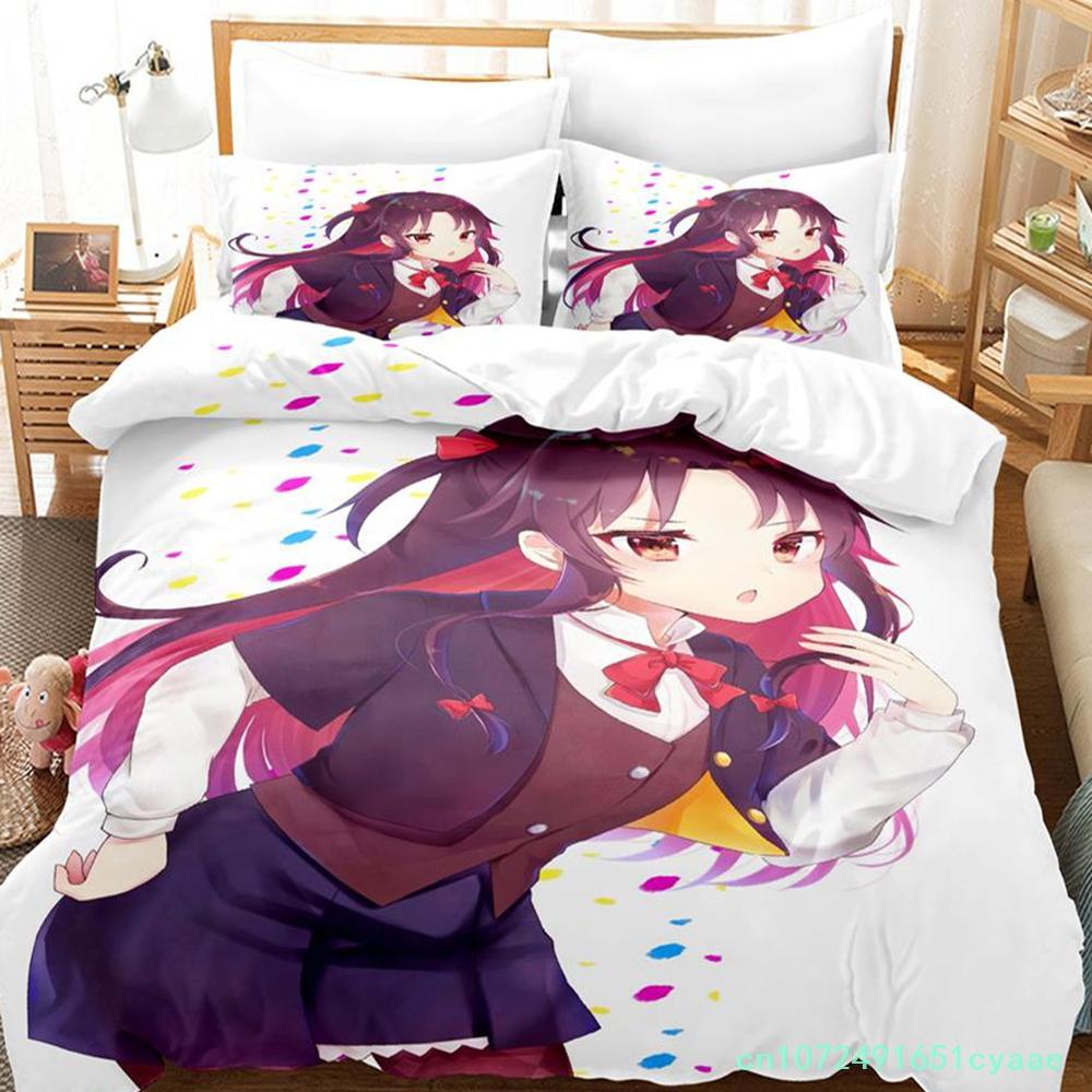 The Ryuo's Work Is Never Done! Bedding Set Single Twin Full Queen King Size Bed Set Adult Kid Bedroom Duvetcover Sets Anime