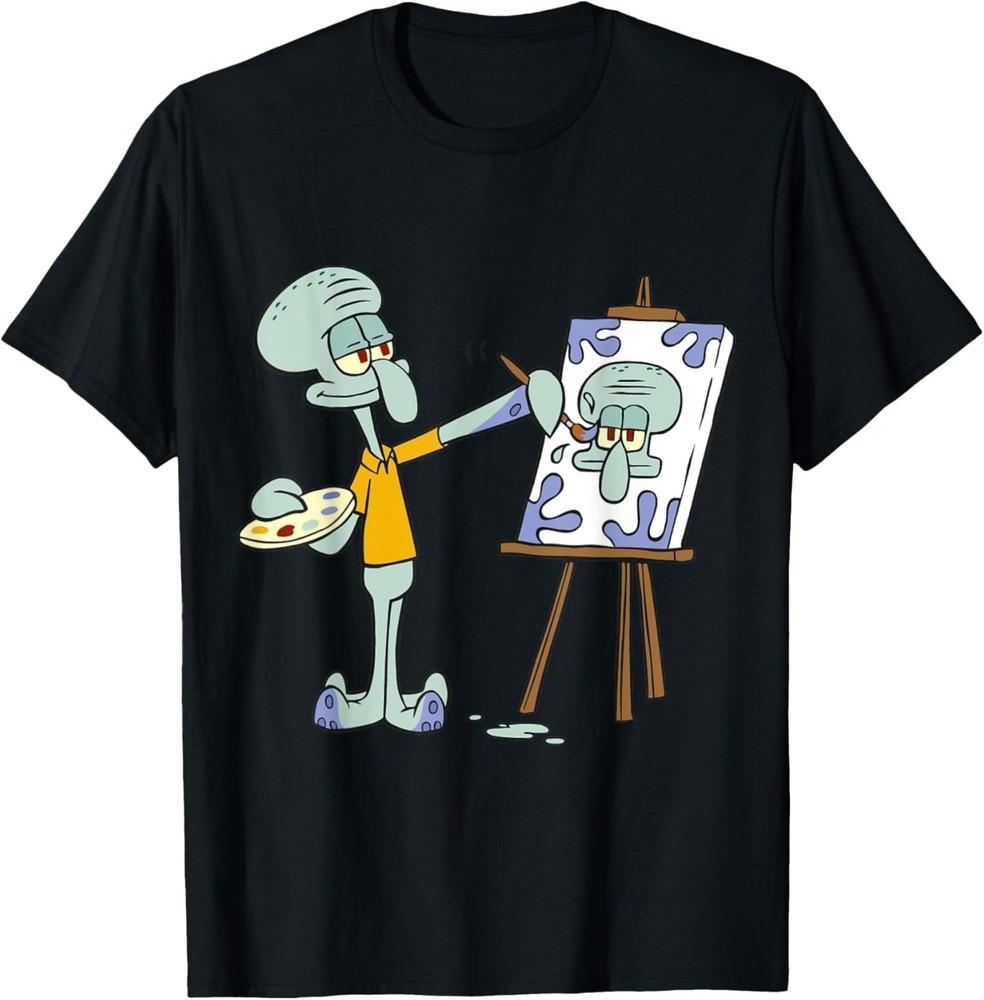 

Squidward Paintings In His House TShirt Unisex T-Shirt S