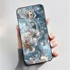 Printing Pattern Case For Nokia 7.1/Nokia 7 Plus Fundas Nokia7 Cover Soft Silicone Black Shell Cute Flower Cartoon Casing Coque