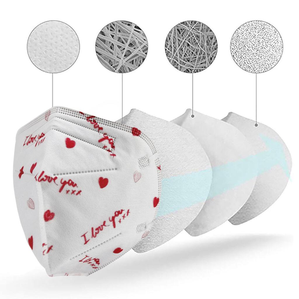 Adult High-Density Mask  Wind Mist Pollution  Filter