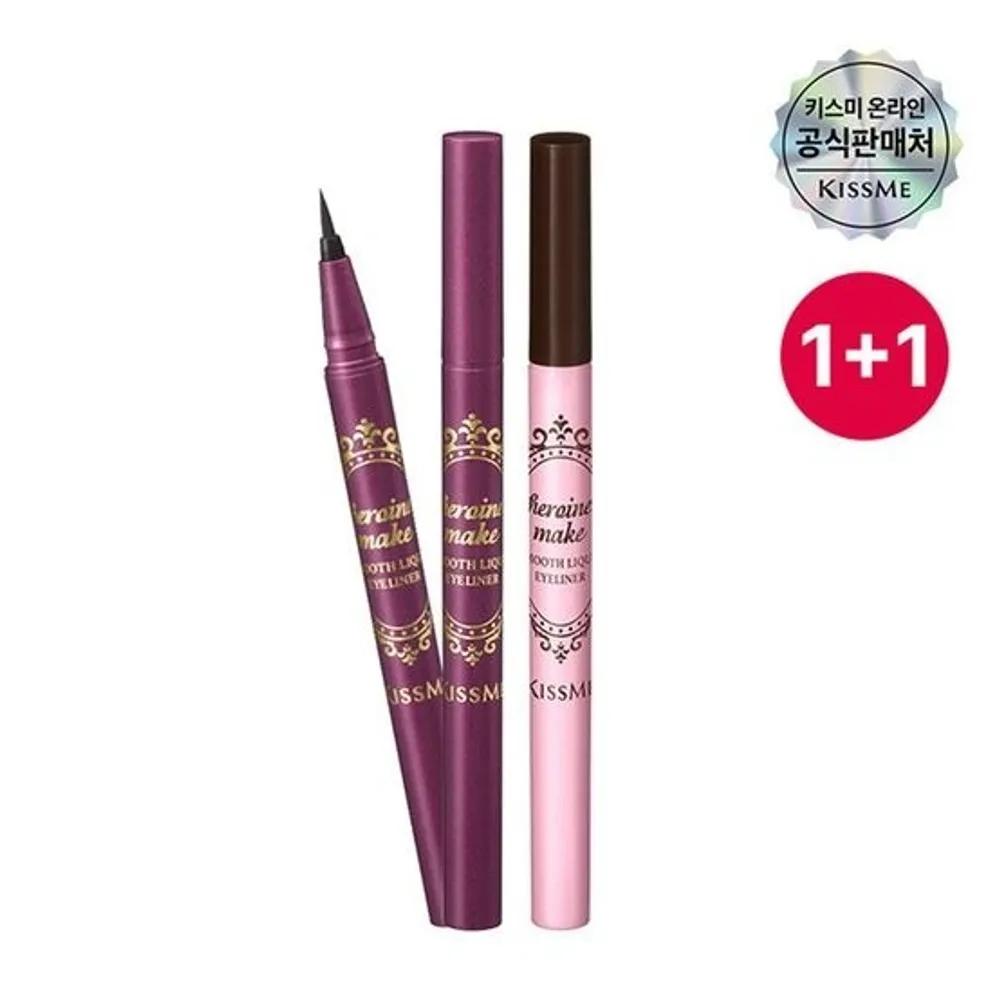 [1+1] Heroine Make Smooth Liquid Eyeliner N 03 Charcoal Brown (N)