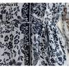 Abito Maxi Estivo Sottoveste Giorgio Stampato Scollo a V 100% Seta di Gelso per Donna