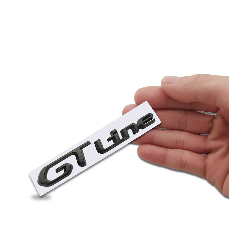 3D Car Sticker GT Logo Metal Emblem Badge Decals For 208 GT LINE 2008 E208 308 306 106 206 205 307 3008 207 508 5008