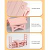 Miniature Kitchen Table And Chairs Set Wooden Dollhouses Furniture For 1/6 Scale Doll Decors