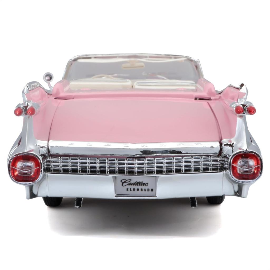 Maisto 1/18 Scale Cadillac Eldorado Biarritz 1959 Pink / Diecast Model Car, Finished Model, 36813 PK