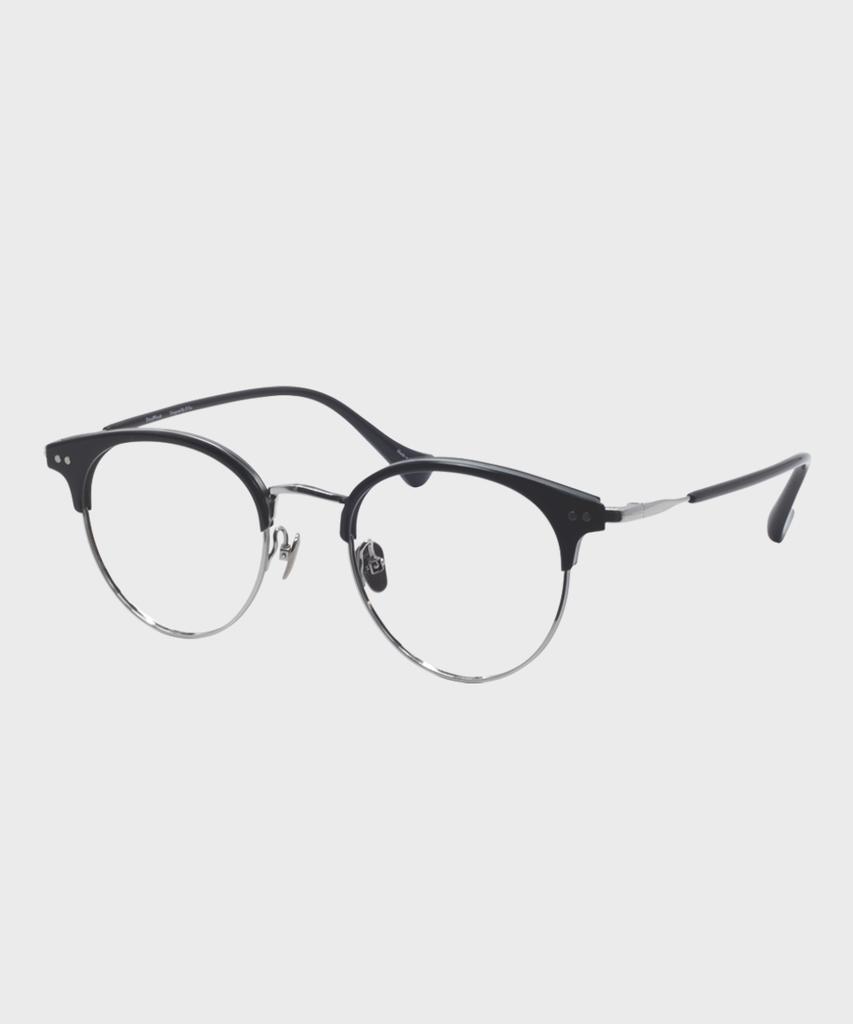 Deumeuaen A-Side 20 Titanium Browline Glasses