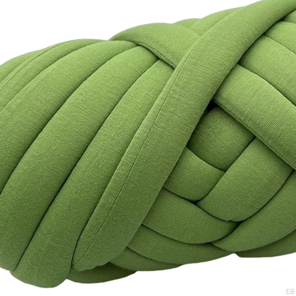 Chunky Yarn, Breathable Soft Polyester Durable Hand Knitting for Blanket Crocheting Pillow Tapestry