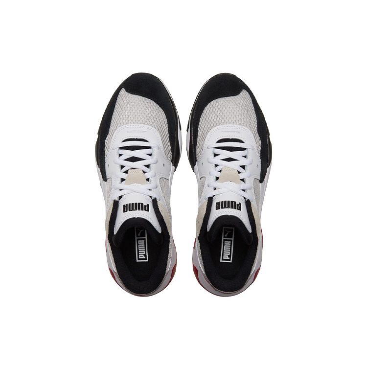 Puma Storm Fabric Synthetic Leather Origin Sports Low-Top Lifestyle Shoes Unisex sneaker Black White Red 369770-09