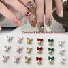 Christmas Bell & Butterfly Nail Art Decoration Set with Gold Bell DIY Drill Accessories