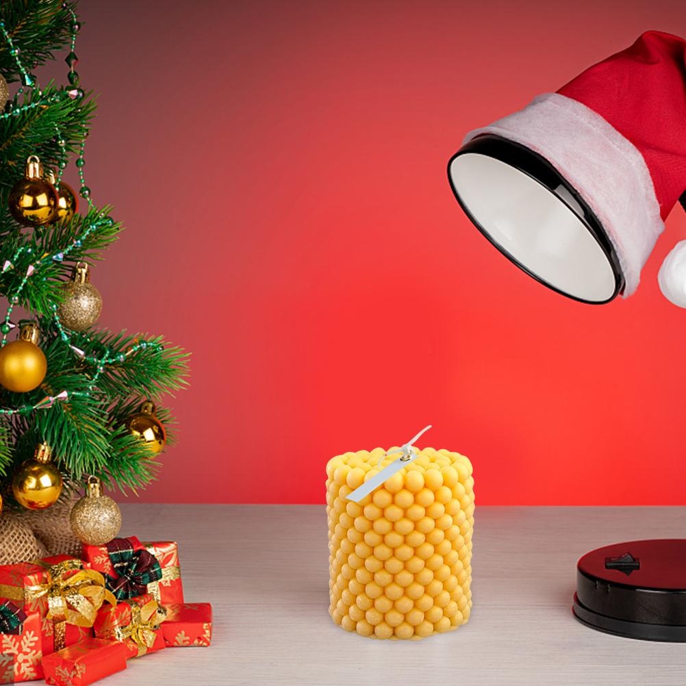 Bubble Candle Mould Silicone Mold Round Shape Candle Moulds 3D Bubble Silicone Candle Mould Column