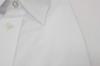 Long sleeve dress finish plain white neck size to Japanese size [Konaka] shirt, wrinkle-resistant [Regular collar/button-down/wide collar] Men's,