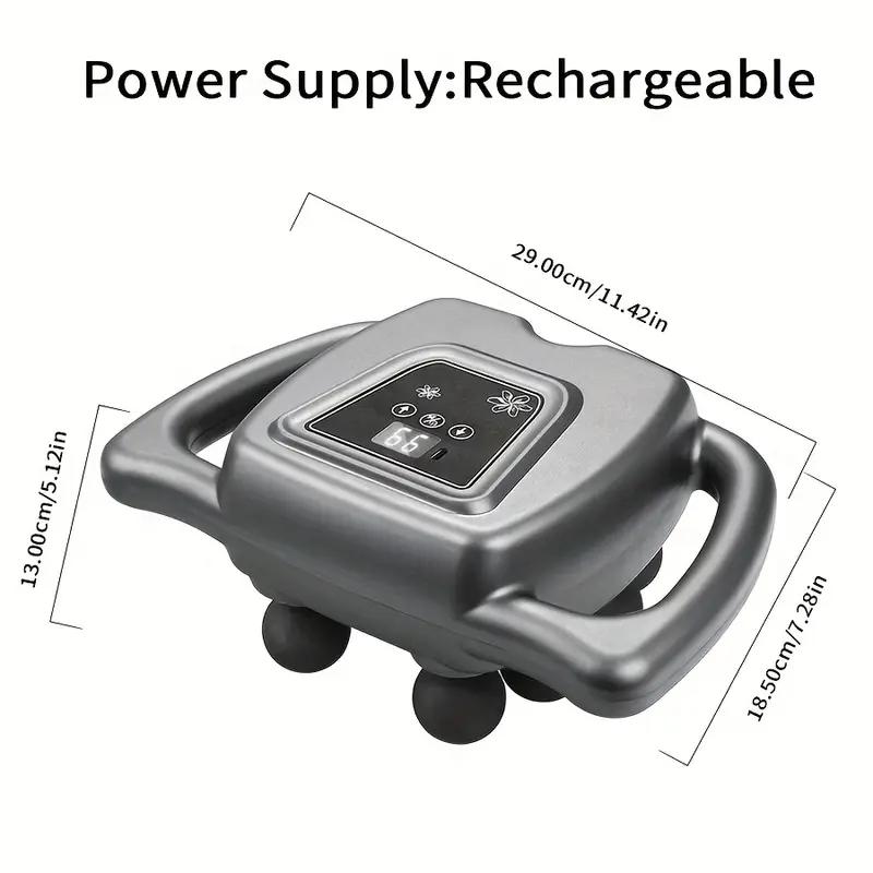 8-Head Deep Tissue Massager Gun USB Rechargeable Full Body And Neck Massage Ideal Gift for Athletes Friends And Family