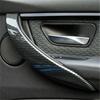 Sports Style ABS Carbon Fiber Car Inner Door Handle Cover For BMW 3 F0 14 15 16