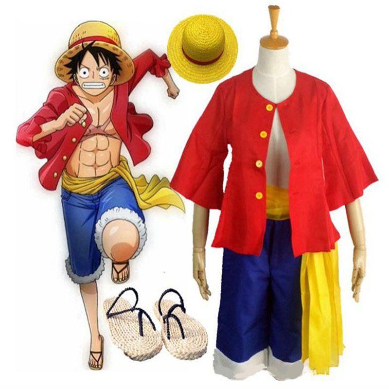 Stylish One Piece Monkey D Luffy Costume Featuring Exquisite Workmanship And Design