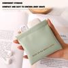 Women Fashion Portable Mini Key Jewelry Cosmetic Organizer Pouch Handbag Pu Small Bags Gift Simple Lipstick Makeup Storage Bag