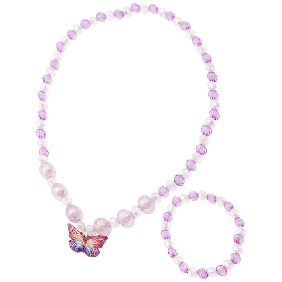 Colorful Pendant Bracelet Set Girls Jewellery Toddler Little Jewelry