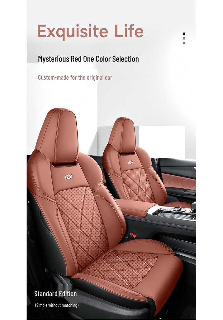 Qiyuan 05 Five-Seater Leather Car Seat Cushion - New Model for All Seasons