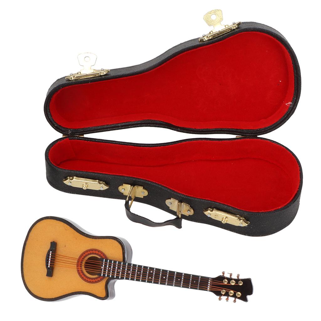 Linde und Metall ature Elektrische Gitarre Modell Musikinstrument Ornamente