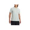 Under Armour Vanish Energy Logo Athletic Bequem Modisch Atmungsaktiv Kurzarm T-Shirt Herren Oberteile Wasserstoff-Grün 1389136-377