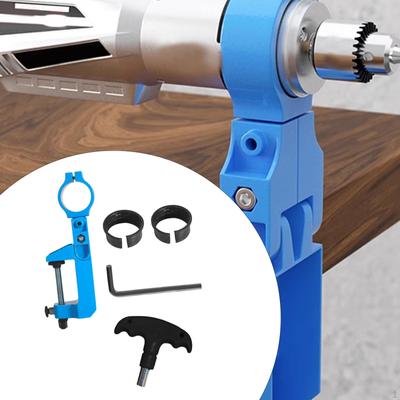 Supporto per Trapano a Colonna Elettrico Regolazione Angolare a 90 Gradi Garage Lega di Alluminio Universale Facilmente