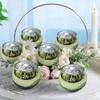6/12Pcs Round Gold Votive Candle Holders, Mercury Glass Candle Holder Tea Light Wedding Decorations for Centerpieces Table