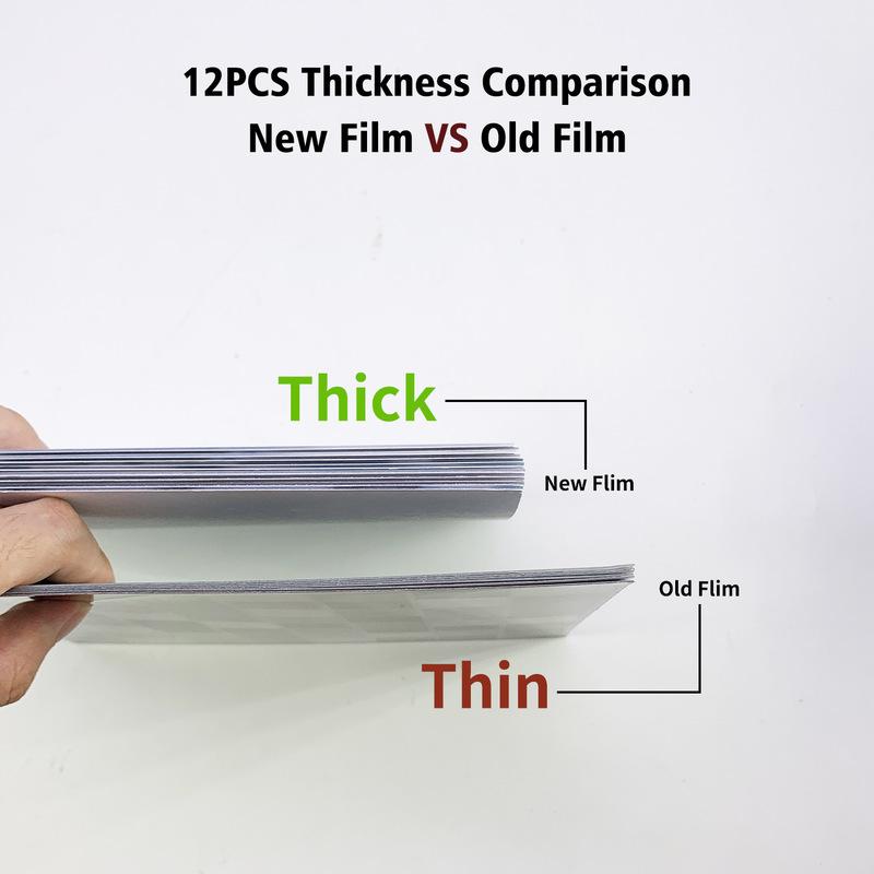 4/12 buc. Autocolant pentru faianta din lemn albastru, autoadeziv, impermeabil, PVC, decor baie