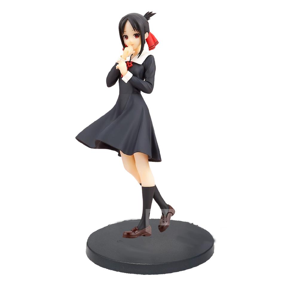 New 18cm Anime Figure Love is War Fujiwara Chika Shinomiya Kaguya Kawaii Girl Action Figure Collectible Model Doll Toy Gifts