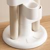 1Pcs Rotating Toothbrush Holder Bathroom Desktop Toothbrush Storage Rack Makeup Brush Pen Organizers Bathroom Accessories