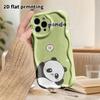 Phone Case: 2D Flat Design Suitable for iPhone 18, 17, 16, 15, 14, 13 Pro Film Protective Case, Couple Style, Twisting Pose, Christmas and Halloween G