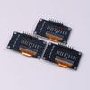 0.96-Inch Oled Display Screen White/Blue 12864 Screen Module With Matrix 4 Key Interfaces Keyboard Iic Ssd1315