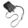 European & American Punk Rivet PU Leather Crossbody Bag with Chain