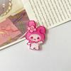 10Pcs New Acrylic Kawaii Cute Cartoon Anime Lamb Sticker  Series Clip Book Diy Jewelry Children Gift Hairpin Accessories A108