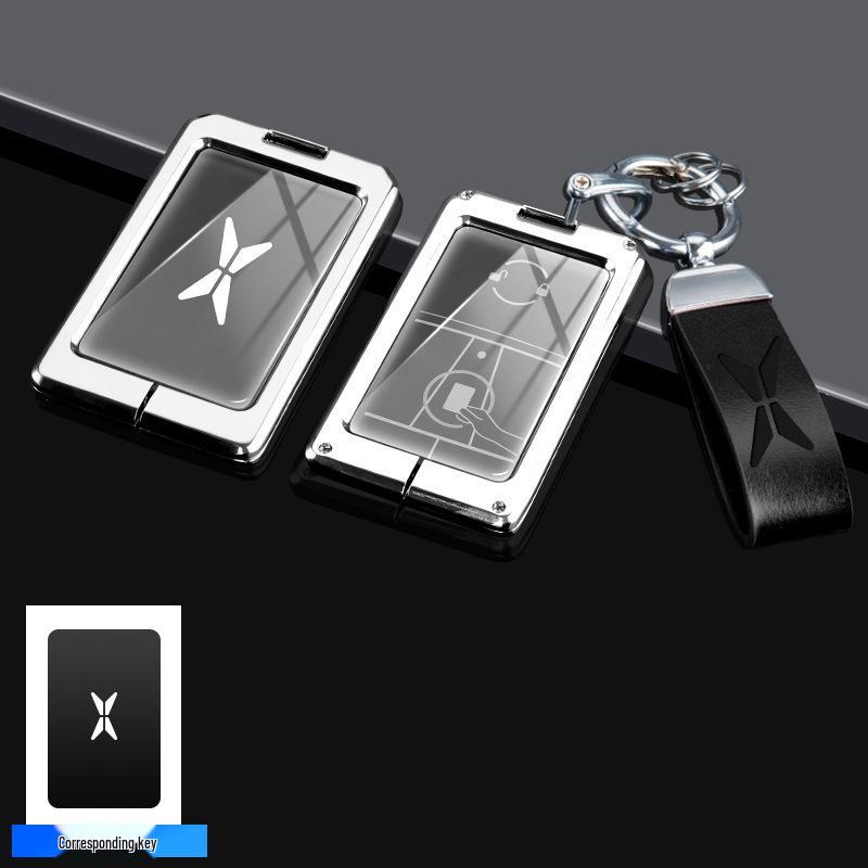 Compatible Key Cover for Xiaopeng 2022 P7/P5, 2021 G3/G3i Models - Unisex Protection & Shell Buckle
