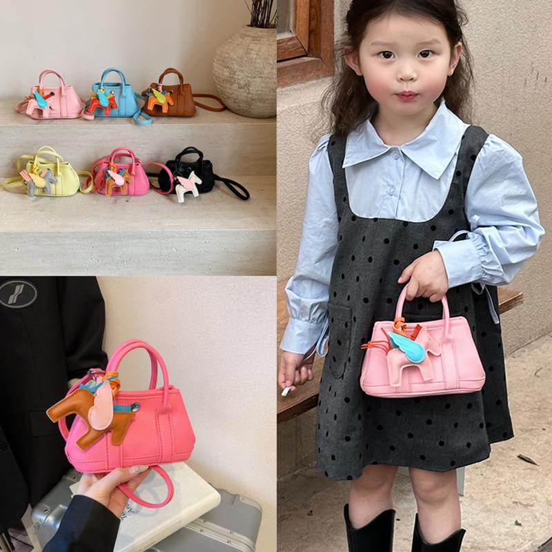 Autumn Girls Handheld Garden Bag With Pu Material For Kindergarten Use