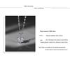 S925 Sterling Silver Necklace with Moissanite Six-Claw Pendant – Elegant, Versatile Light Luxury Clavicle Chain