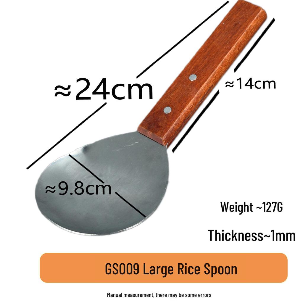 Thickened Teppanyaki Steak Spatula with Plastic Handle - Versatile Cooking and Baking Tool
