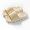 Women's EVA Thick Sole Non-Slip Slippers - Comfortable, Silent, Wear-Resistant Summer Sandals for Home and Bath.