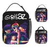 Gorillazs Lunch Bag Gorillaz 2d Leisure Lunch Box School Convenient Tote Food Bags For Men Waterproof Graphic Cooler Bag