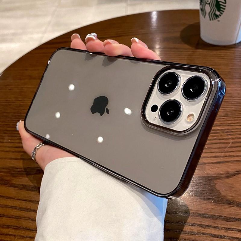 

Роскошный прозрачный жесткий пластиковый чехол для iPhone 16 15 14 13 12 Mini 11 Pro Max X XR XS 7 8 Plus Shockpoof Crystal Clear Cover For iPhone14 Plus