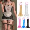 Fake Sucker Phallus Multicolor Faux Crystal Clear Mini Manual Simulated Adult Products Bottom Suction Cup Female G-spot Masturbator Dildo for Lesbian