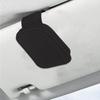 Car Glasses Holder Eyeglass Mount Glasses Hanger Clip PU Leather Car Glasses Holder Protective Sunglass Visor Clip Eyeglasses