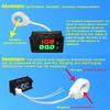 Dc 300V Hall Ammeter Voltmeter 50A 100A 200A 400A Lithium Battery Charger/Discharger Monitor Accessories